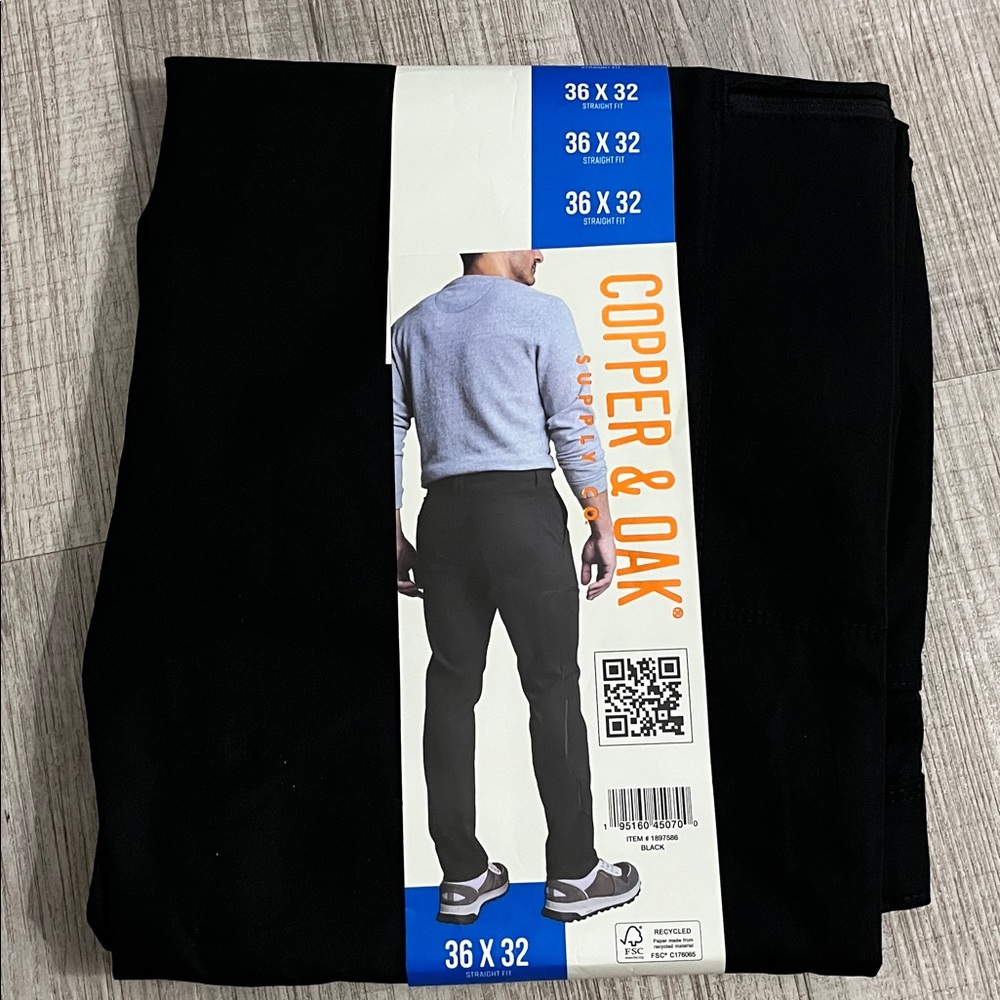 Copper & Oak Black Tech Utility Pants - Picture 5 of 5